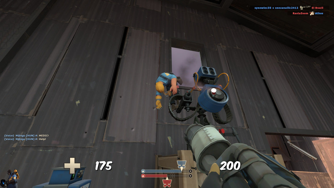 remarkable/funny death poses in TF2